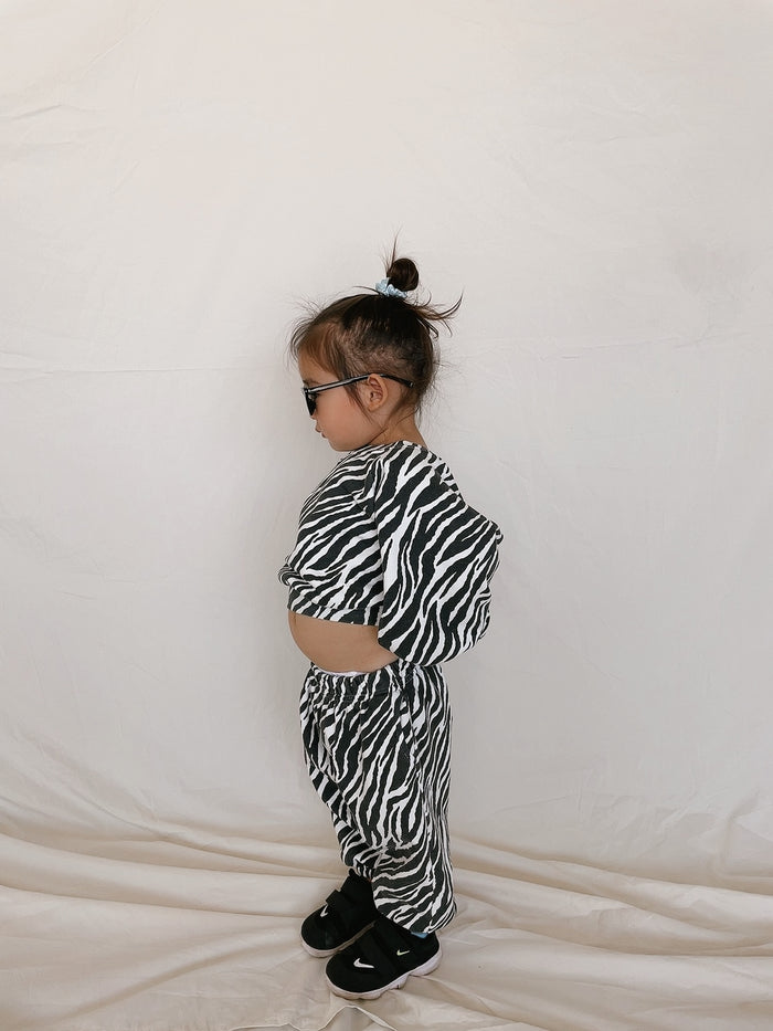 Wild Heart Kids Sweatpants - Sun Peony Coconut
