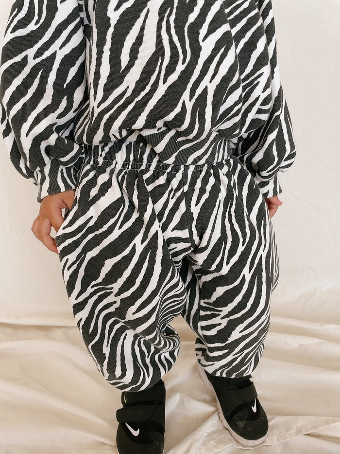 Wild Heart Kids Sweatpants - Sun Peony Coconut